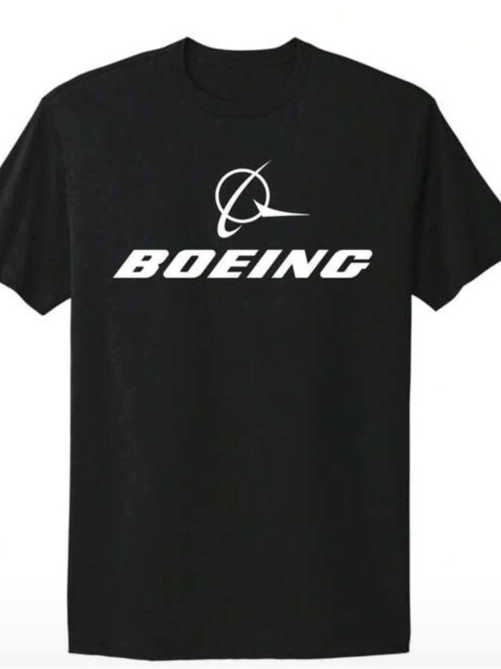 Men’s Black Logo Crew Neck T-Shirt